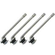 DURAFORCE TR511 4.25" 90° Valve Stem for Drop-Center Aluminum Wheels .625 Hole Pack of 4