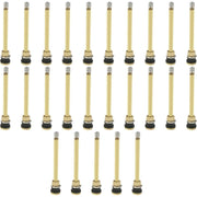 DURAFORCE TR574 5" Brass Tubeless Truck Tire Valve Stem Clamp-in Pack of 25