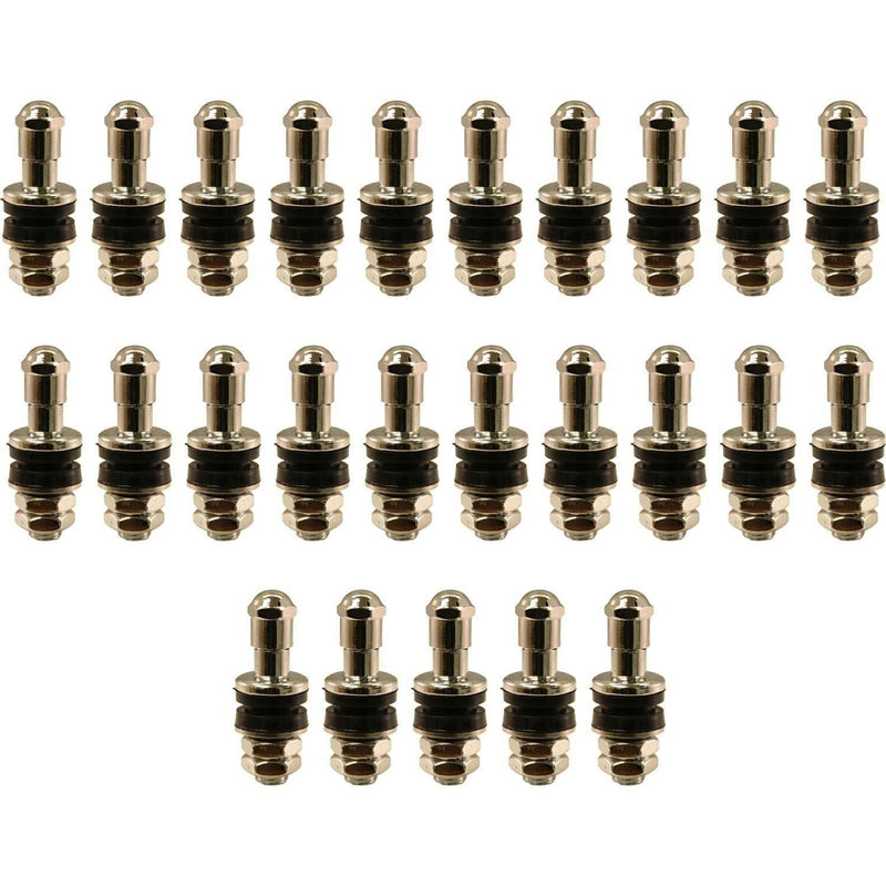 DURAFORCE TV6010 Einky 3/4" Chrome Valve Stem Pack of 25 High Performance No Show