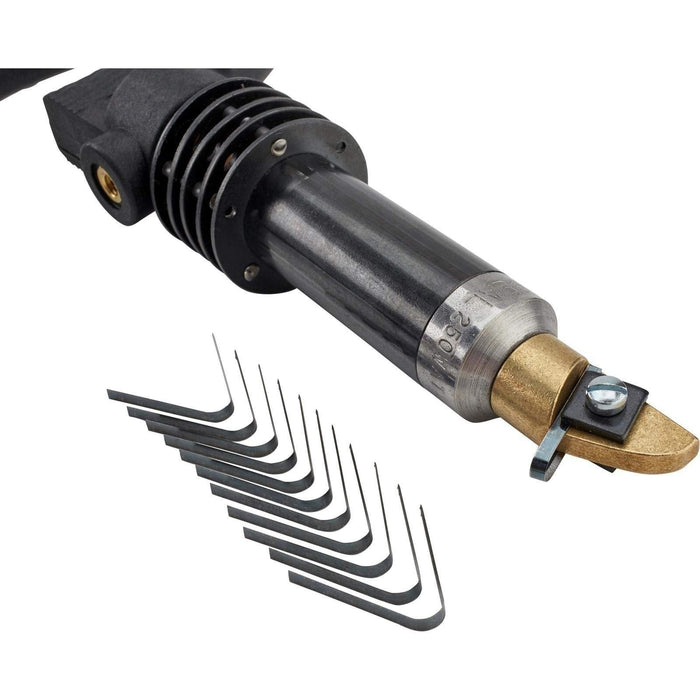 DURAFORCE Ideal Tire Groover Regroover 125 with #4 7/32" Head & 12 Round Blades