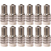 DURAFORCE Haltec DS-1 Double Seal Flow-Through Valve Caps Pack of 12