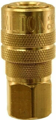 DURAFORCE Milton 715 1/4" FPT M-Style Coupler Pack of 10 - Air Tool Fittings
