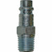 DURAFORCE Coilhose Pneumatics 1101 1/4" Megaflow Nipple 1/4" MPT Air Fitting