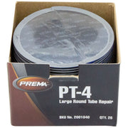 DURAFORCE Prema PT-4 3" Large Round Tube Patches Box of 25 - Durable Repair Patch