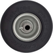DURAFORCE Carlisle 483831 9x3.50-4 Flat Free Smooth SP Lawn Mower Tire on Rim