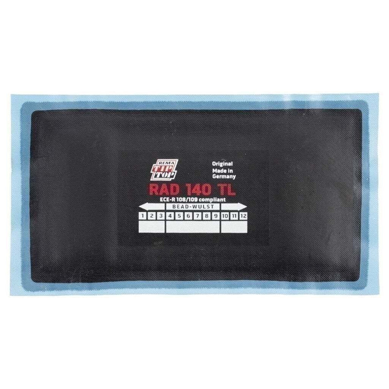 DURAFORCE REMA TIP TOP RAD-140 Radial Tire Repair Patch 7.875"x3.94" 3-Ply Box of 10