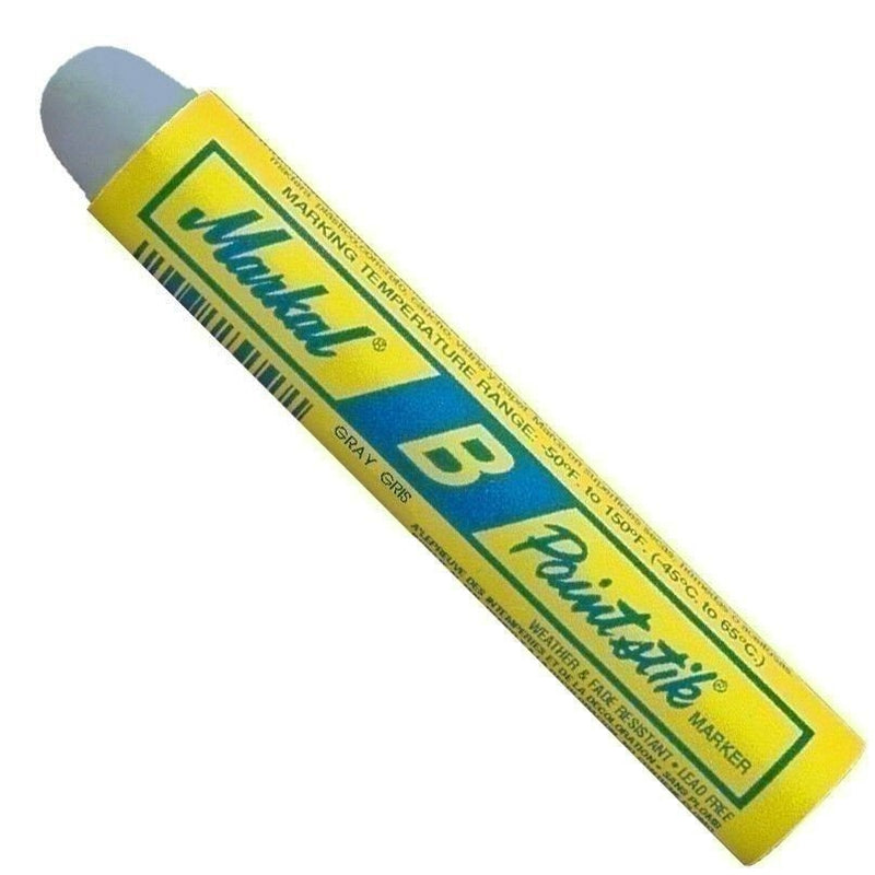 DURAFORCE Markal B Aluminum Solid Paint Crayon Tire Marker Sticks Pack of 12