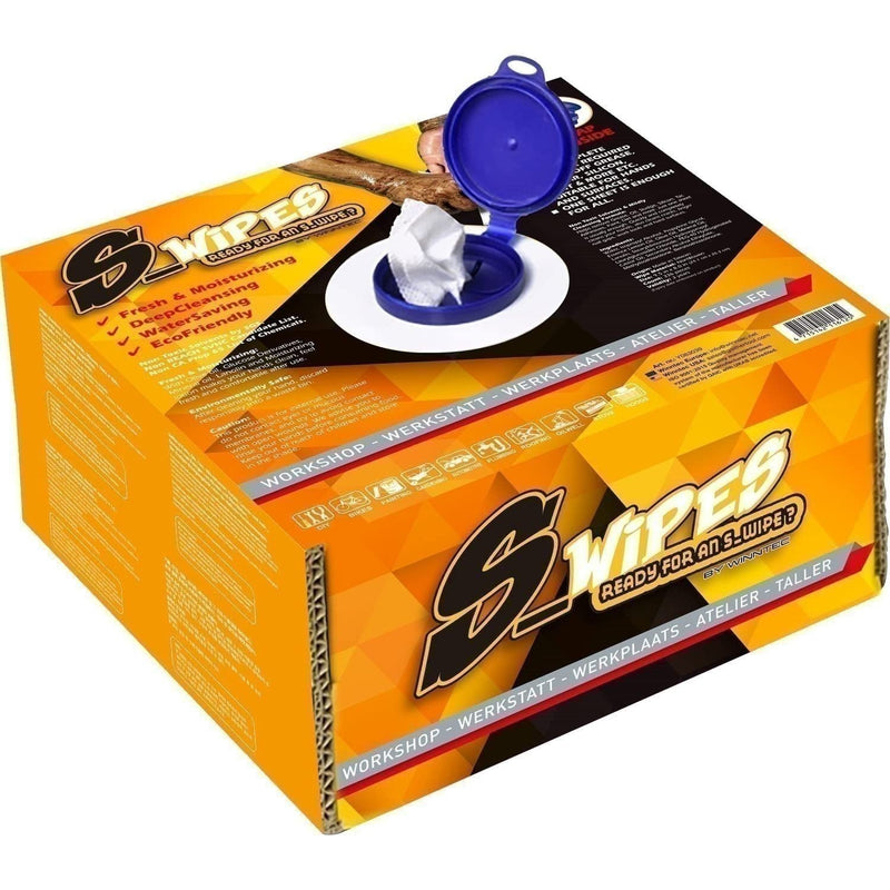DURAFORCE Winntec S-Wipe Hand Cleaning Wipes - 336 Count Box, Heavy Duty Cleaning