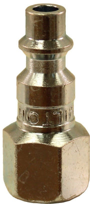 DURAFORCE Milton 728 1/4" FNPT M Style Plug, Pack of 2 - Durable Air Tool Fittings