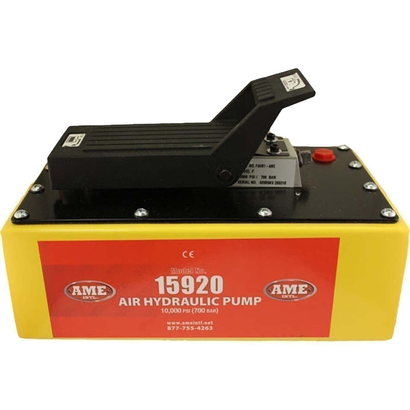 DURAFORCE AME 15930C 5 Quart Air Hydraulic Pump with Hose & Metal Reservoir