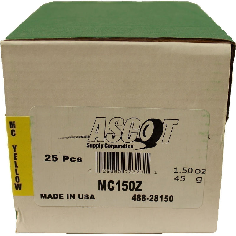DURAFORCE Perfect Equipment MC150Z Coated Zinc Wheel Weights 1.5oz Box of 25