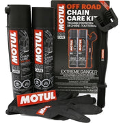 DURAFORCE Motul MC Care Off-Road Chain Care Kit – Motorcycle Chain Maintenance Set