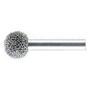 DURAFORCE Rubberhog 5/8" Buffing Sphere 330 Grit SSG with 1/4" Shaft