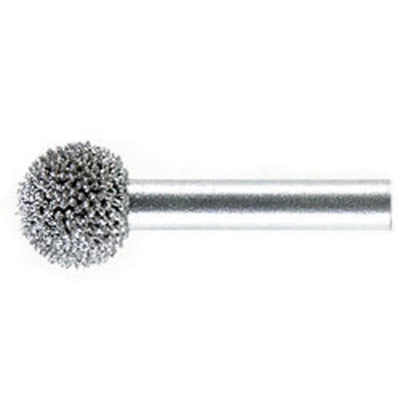 DURAFORCE Rubberhog 5/8" Buffing Sphere 330 Grit SSG with 1/4" Shaft