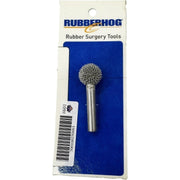 DURAFORCE Rubberhog 5/8" Buffing Sphere 330 Grit SSG with 1/4" Shaft
