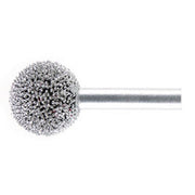 DURAFORCE Rubberhog 7/8" Buffing Sphere Coarse 330 SSG with 1/4" Shaft