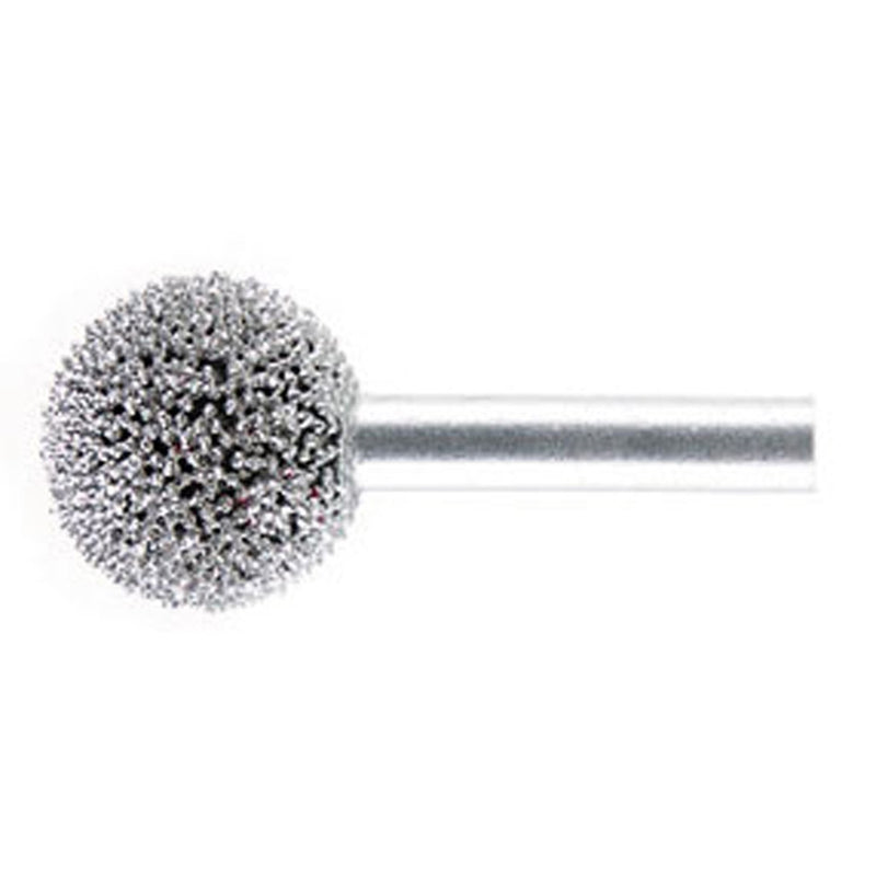 DURAFORCE Rubberhog 7/8" Buffing Sphere Coarse 330 SSG with 1/4" Shaft