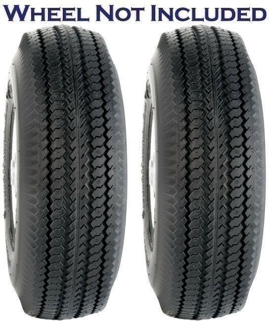 DURAFORCE Greenball Sawtooth S389 Transmaster Utility Tire 3.50-6 4.10-6 4Ply Pack of 2
