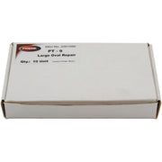 DURAFORCE Prema PT-9 Large Oval Tube Patch 6"x3" - Box of 10 Durable Tire Repair Patches