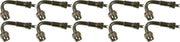 DURAFORCE Haltec HE-202 Valve Extension 1-3/8" 135° Bend 15/16" Height Pack of 10
