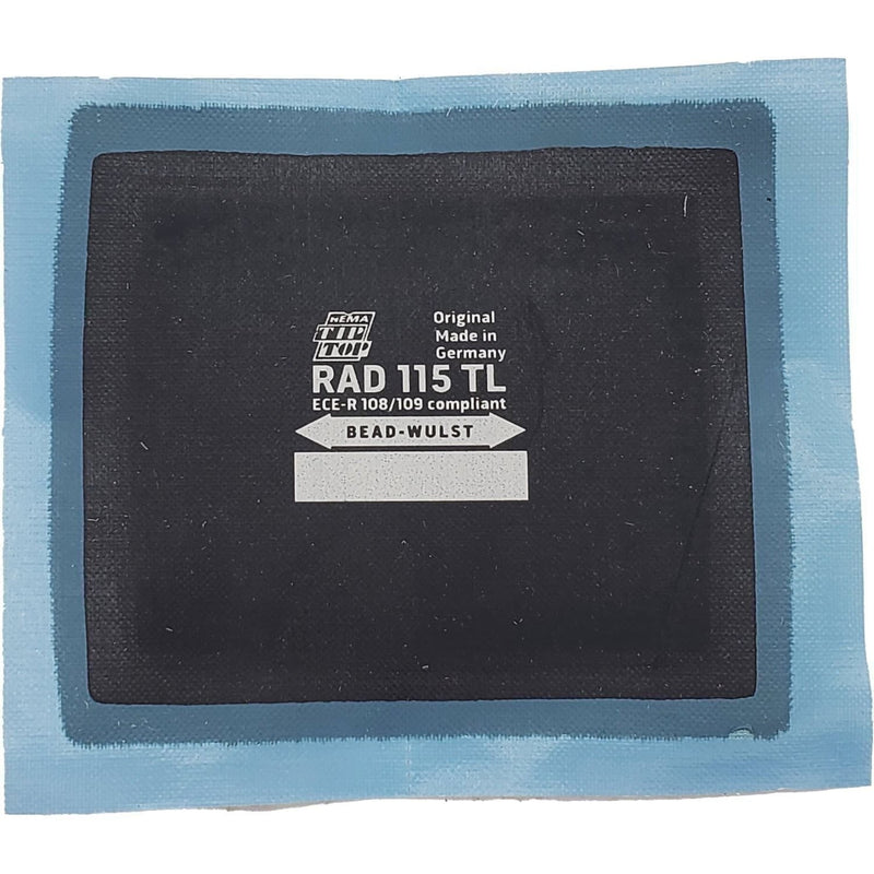DURAFORCE Rema Tip Top RAD-115 Radial Tire Repair Patch 3.5"x2.75" 1-Ply Box of 20
