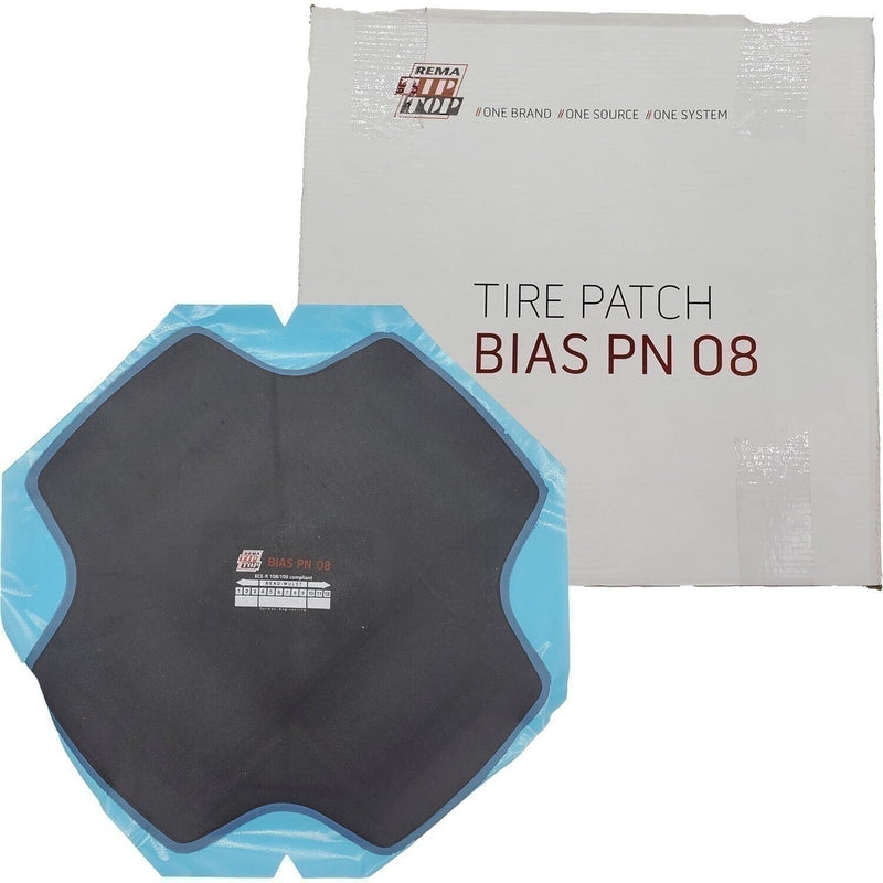 DURAFORCE REMA TIP TOP PN-8 13.5" Square Bias Ply Tire Repair Patch 6ply Box of 5