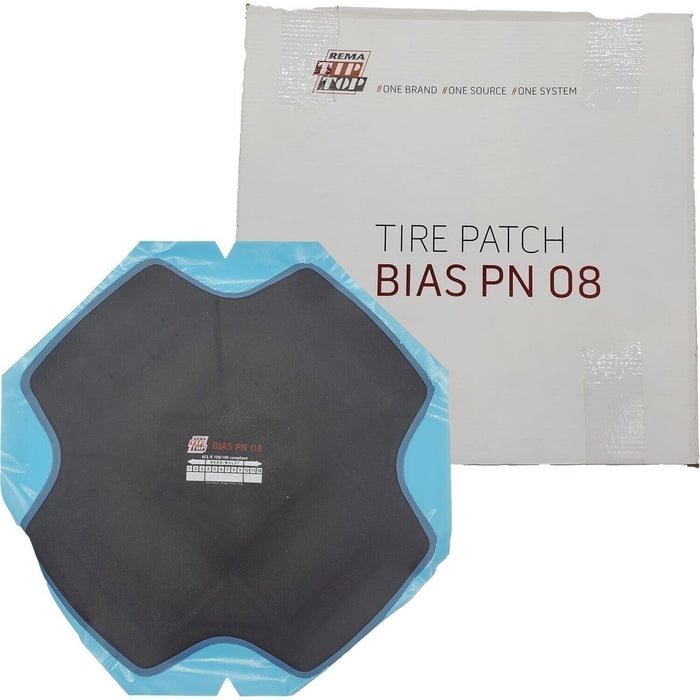 DURAFORCE REMA TIP TOP PN-8 13.5" Square Bias Ply Tire Repair Patch 6ply Box of 5