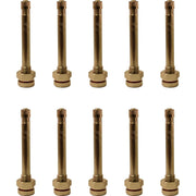 DURAFORCE TR544 2.9" Metric Aluminum Truck Wheel Valve Stems Pack of 10