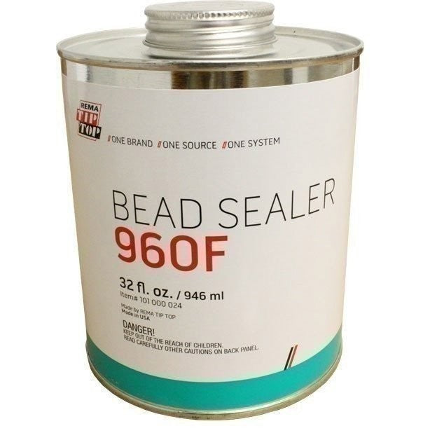 DURAFORCE Rema Tip Top 960F Tire Bead Sealer 32oz Brush Top Pack of 2