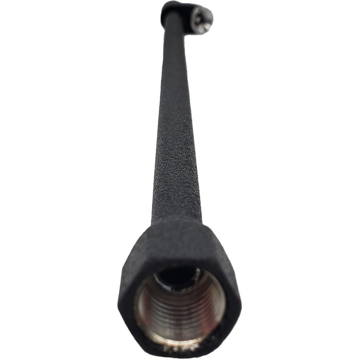 DURAFORCE 14" Black Dual Foot Lock-On Air Chuck - Premium Coated Tire Inflator Tool