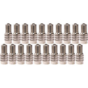DURAFORCE Haltec DS-1 Double Seal Flow-Through Valve Caps Pack of 20