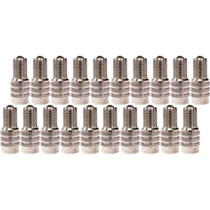 DURAFORCE Haltec DS-1 Double Seal Flow-Through Valve Caps Pack of 20