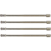 DURAFORCE Haltec HE-373 6" Lightweight Valve Extensions 3/8" Collar Pack of 4