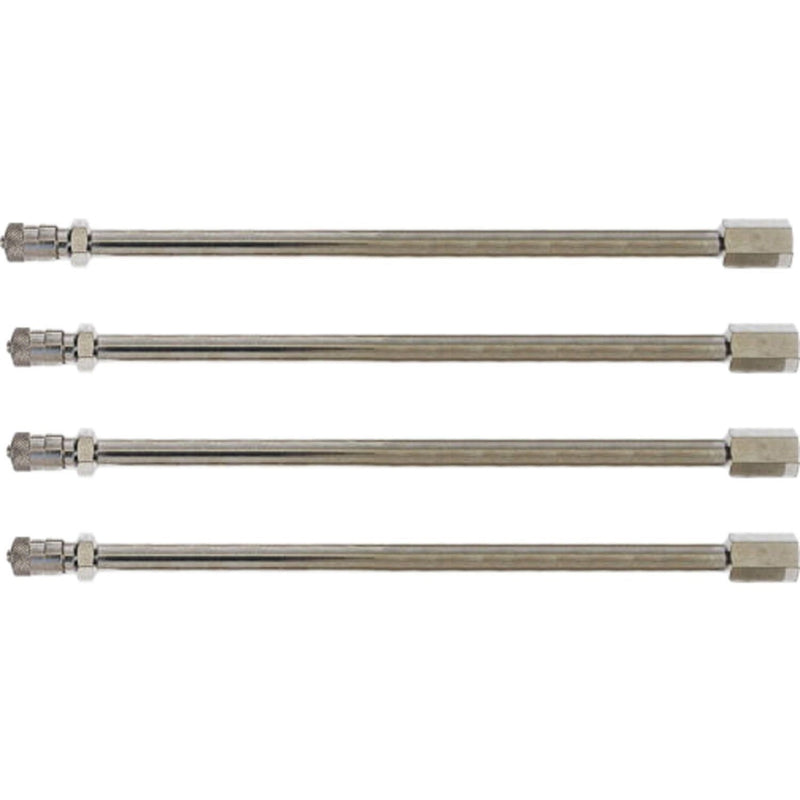 DURAFORCE Haltec HE-373 6" Lightweight Valve Extensions 3/8" Collar Pack of 4