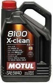 DURAFORCE Motul 8100 X-Clean 5W40 Synthetic Motor Oil 5L - High Performance Engine Oil