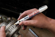 DURAFORCE Markal Valve Action White Liquid Paint Markers 1/8" Bullet Tip Pack of 12