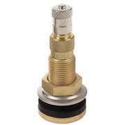 DURAFORCE TR618A 1-7/8" Tractor Tubeless Tire Brass Valve Stem Pack of 2