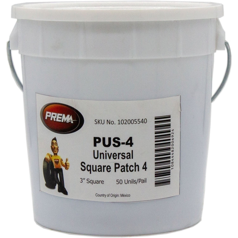DURAFORCE Prema PUS-4 3" Square Universal Tire Patches Tub of 50