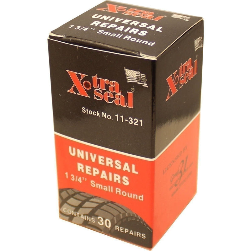 DURAFORCE Xtra Seal 11-321 Small Round 1-5/8" Tire Repair Patches Box of 30