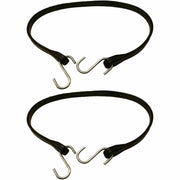 DURAFORCE Peerless CC8431 31" EPDM Rubber Bungee Tarp Straps with Hooks, Pack of 2