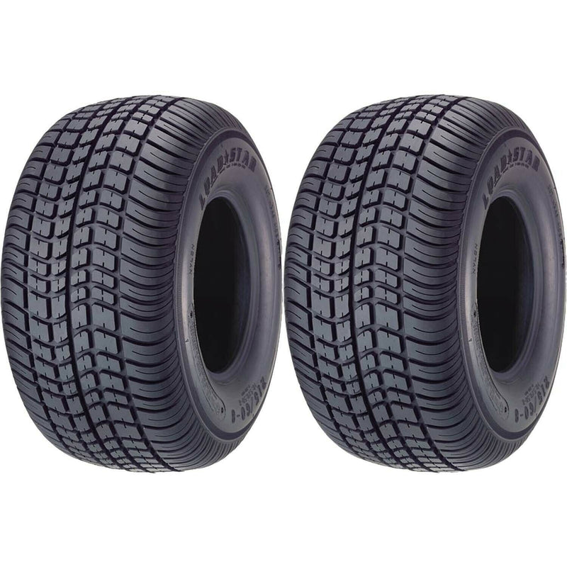 DURAFORCE Kenda Loadstar K399 165/65-8 Trailer Tires 6 Ply LRC Pack of 2