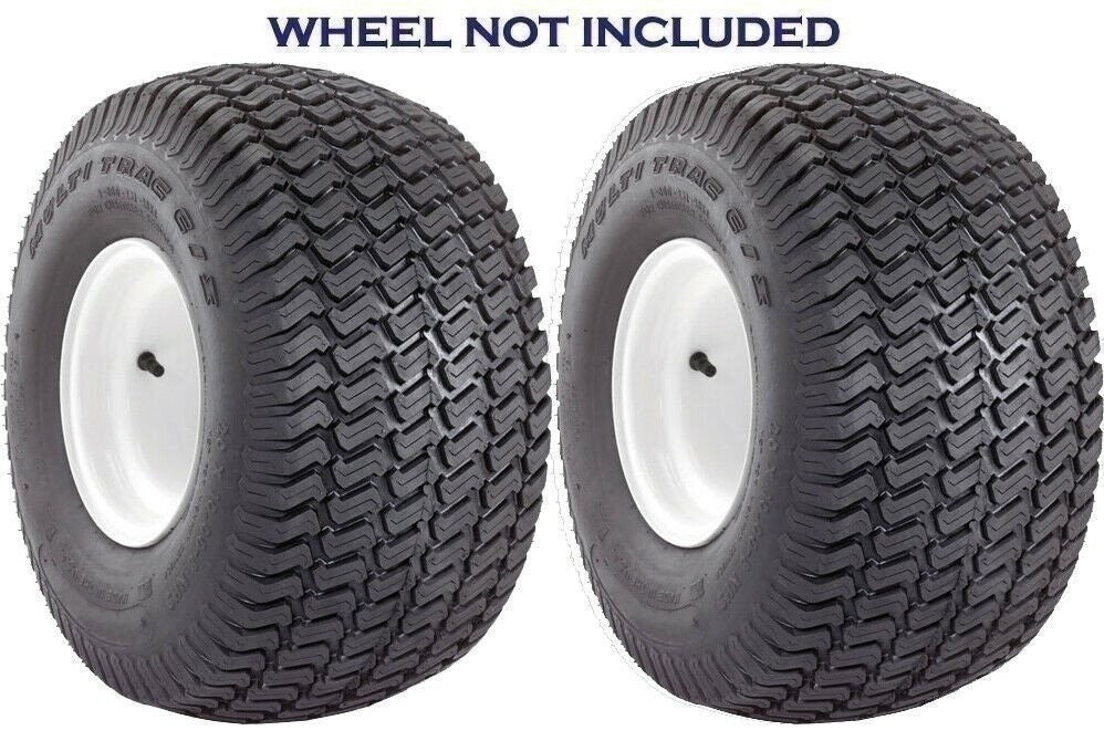 DURAFORCE Carlisle Multi Trac 18x8.50-8 8ply Lawn & Garden Tires Pack of 2