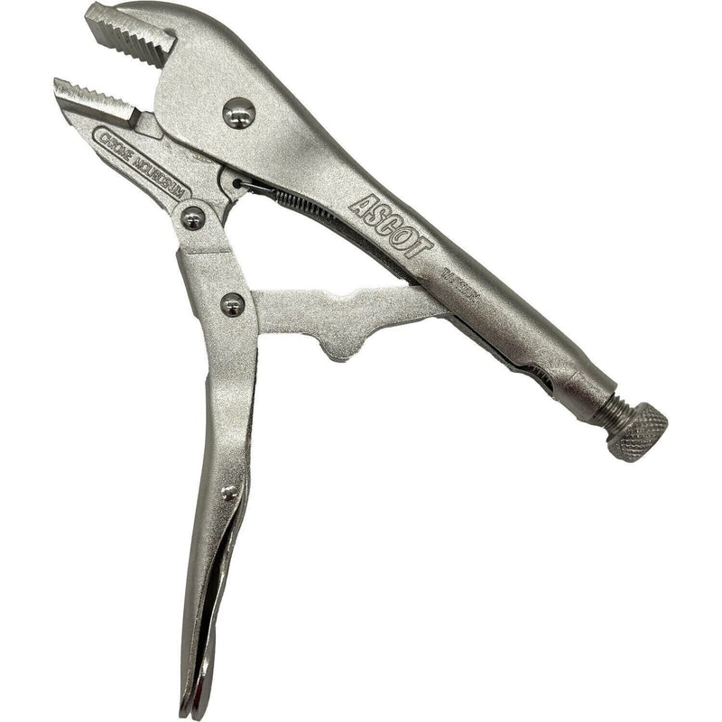DURAFORCE Ascot 10" Adjustable Locking Jaw Pliers Straight Grip Tool Durable