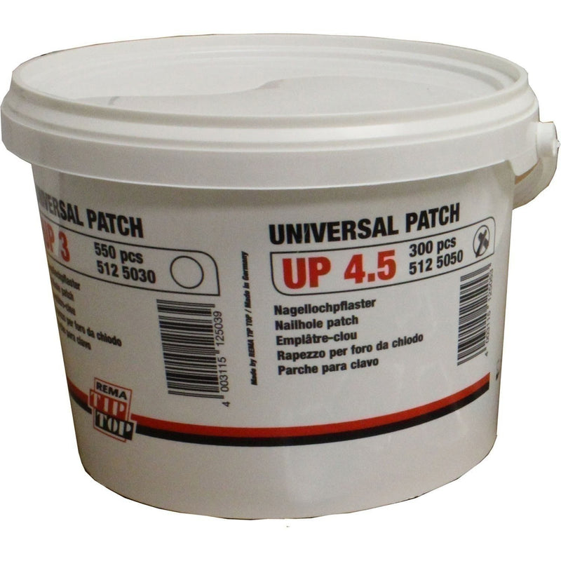 DURAFORCE REMA TIP TOP UP4.5-P Universal Tire Repair Patch 1-7/16" - 300 Pack Pail