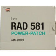 DURAFORCE REMA TIP TOP RAD-581 Aramid Radial Tire Repair Patch 8.2"x6.6" Box of 5