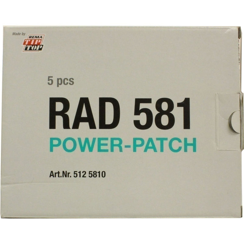 DURAFORCE REMA TIP TOP RAD-581 Aramid Radial Tire Repair Patch 8.2"x6.6" Box of 5