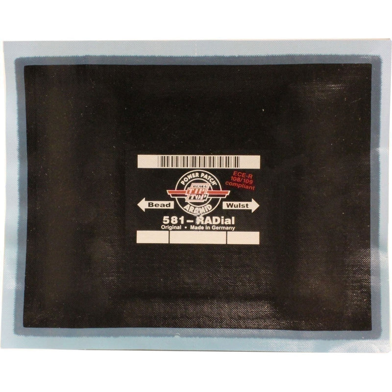 DURAFORCE REMA TIP TOP RAD-581 Aramid Radial Tire Repair Patch 8.2"x6.6" Box of 5