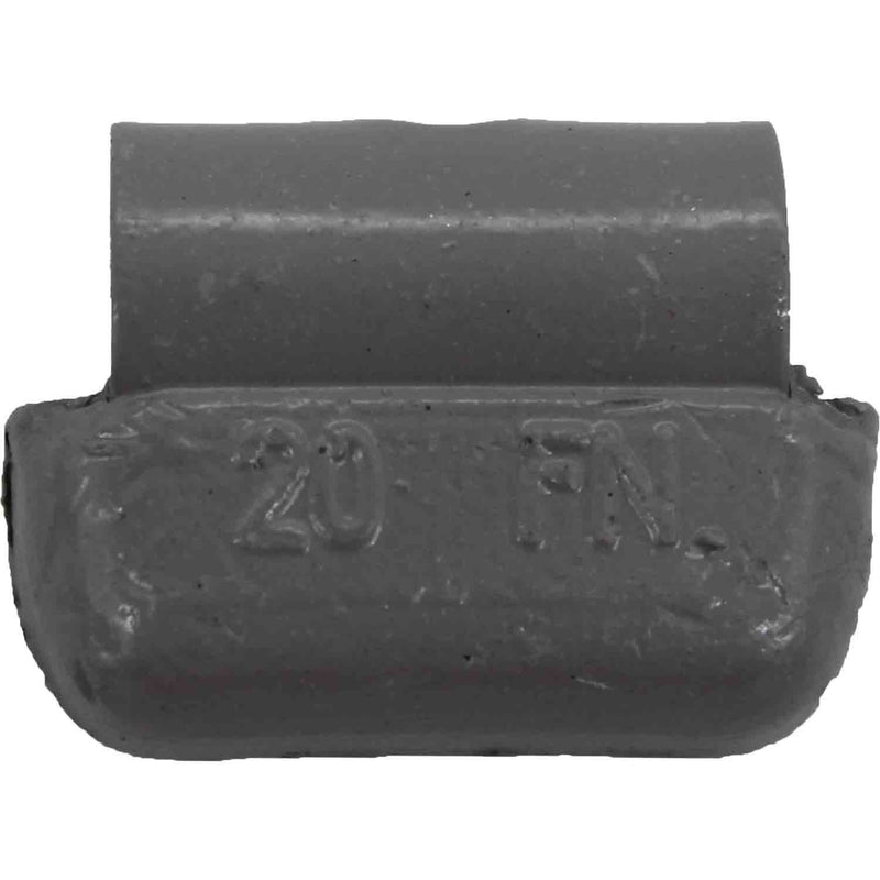 DURAFORCE Ascot FN Coated Clip-On Wheel Weights 20gm (.75oz) Box of 25