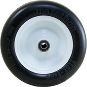 DURAFORCE Marathon 01410P 11x4.00-5 Flat Free Lawn & Garden Tire on Rim Pack of 2