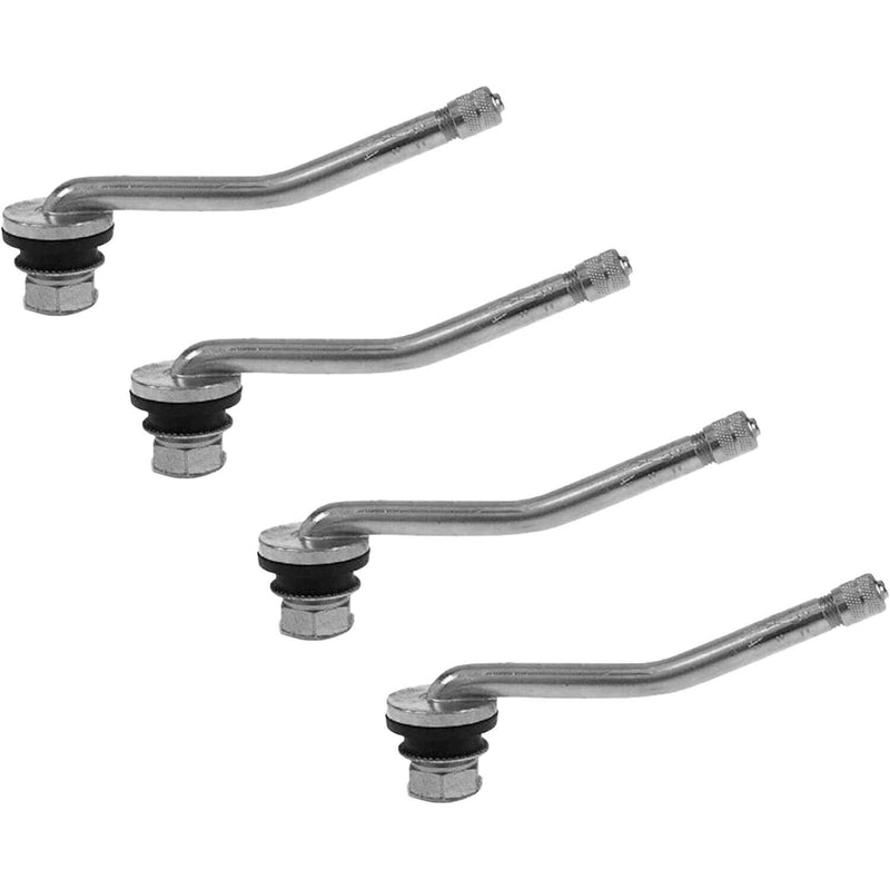 DURAFORCE TV515 Double Bend Truck Valve Stem 3-1/4" for .625" Holes Pack of 4